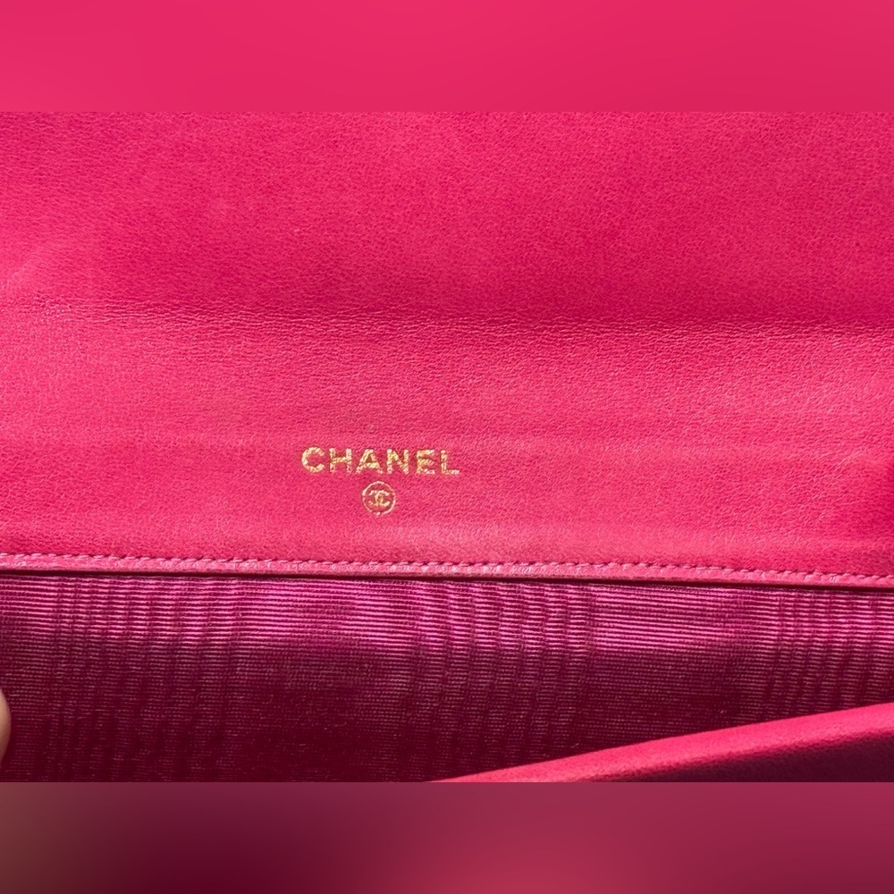 Chanel timeless double flap pink wallet - Picture 13 of 17